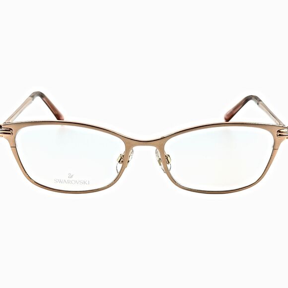 Swarovski SK5318 Womens Metal Eyeglass Frame 028 Shiny Rose Gold 51-16 main image 4